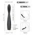 Dorcel G-slim - vibrador recargable para punto G (negro)