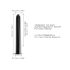 Muse Negra 2.0: Vibrador potente y elegante (negro)