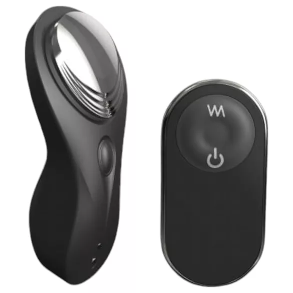 Vibrador discreto recargable para clítoris (negro)