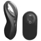 Vibrador discreto recargable para clítoris (negro)