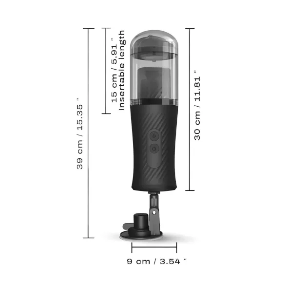 Dorcel Thrust Blow - masturbador automático recargable - movimiento de empuje