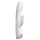 Conejito Flexi Dorcel - vibrador con calor y brazo para clítoris (blanco)
