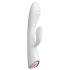 Conejito Flexi Dorcel - vibrador con calor y brazo para clítoris (blanco)