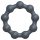Anillo Potenciador Dorcel - Silicona con Textura (Gris)