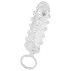 Dorcel Mr. Orgasm - funda peneana con bolas (transparente)