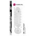 Dorcel Mr. Orgasm - funda pene texturizada (transparente)