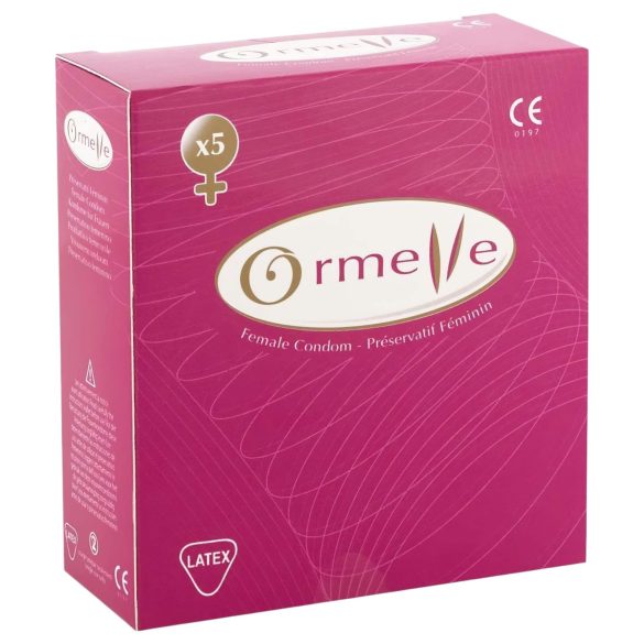 Ormelle Femail - preservativo femenino - 5 unidades