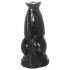 AnimHole Wolf - dildo realista forma lobo - silicona negra 21cm
