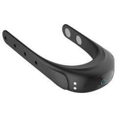   Funny Me - anillo para pene recargable vibración ajustable silicona negro