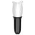 Masturbador boca giratoria First Class - blanco/negro