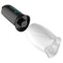 Masturbador boca giratoria First Class - blanco/negro