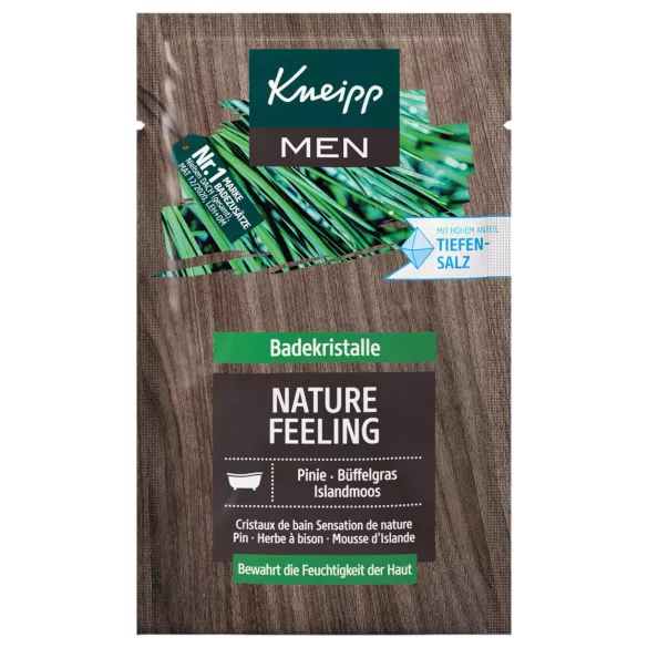 Cristales de baño Kneipp - Sensación natural masculina (60g)