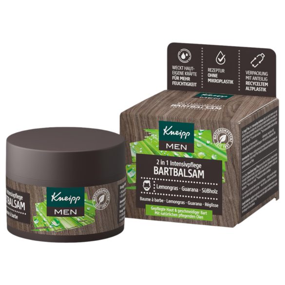 Kneipp MEN - Bálsamo 2en1 para barba intensa (50ml)