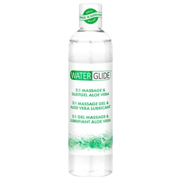 Waterglide - gel lubricante 2 en 1 con aloe vera - 300 ml