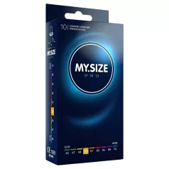   My.Size PRO - preservativos de tamaño personalizado - 53 mm (10 uds)