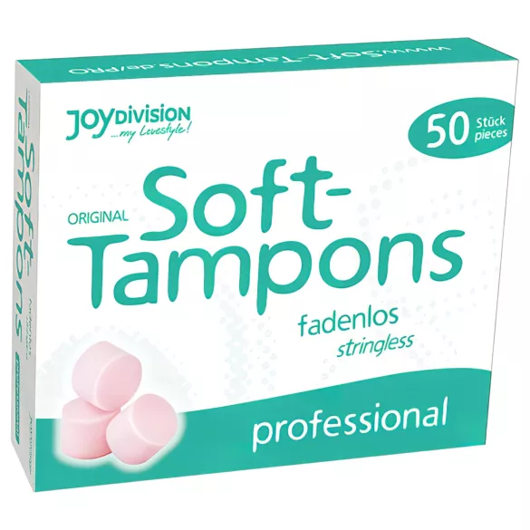 Joydivision Soft-Tampons professional - tampón sin hilo (50 uds.)