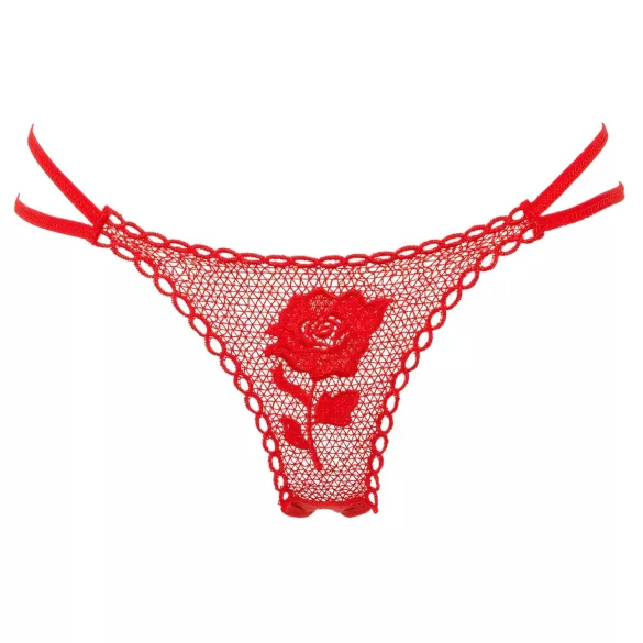 Panty Rose - tanga oculta en rosa - rojo - talla S-L