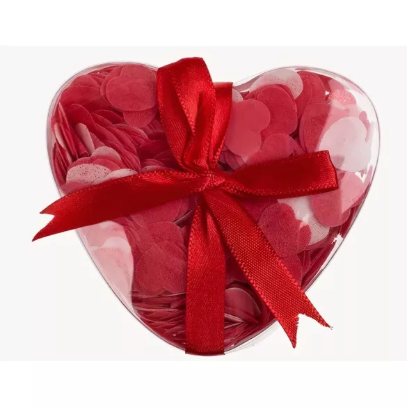 Hearts - pétalos de rosa perfumados - confeti de baño - 30g