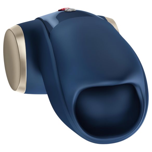 Fun Factory - masturbador masculino vibrador para glande - silicona azul