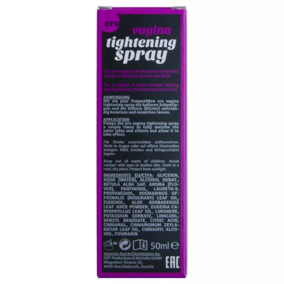 HOT ero - spray estrechador de vagina para mujeres (50 ml)