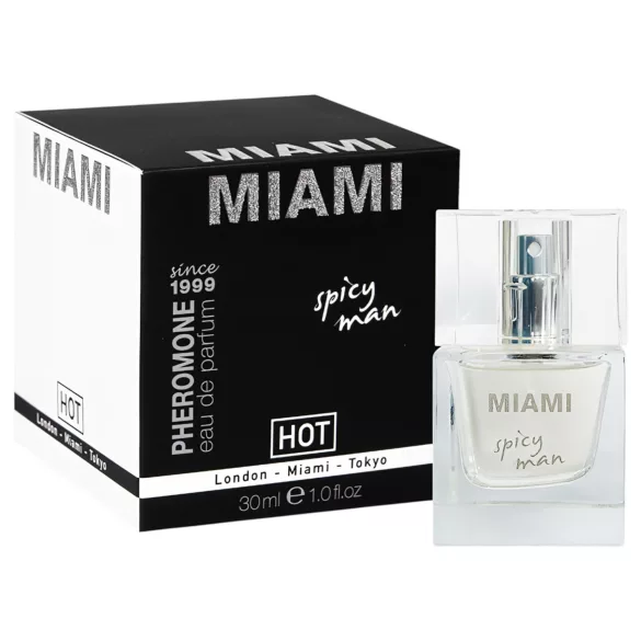 HOT Miami - perfume con feromonas para hombre - 30 ml