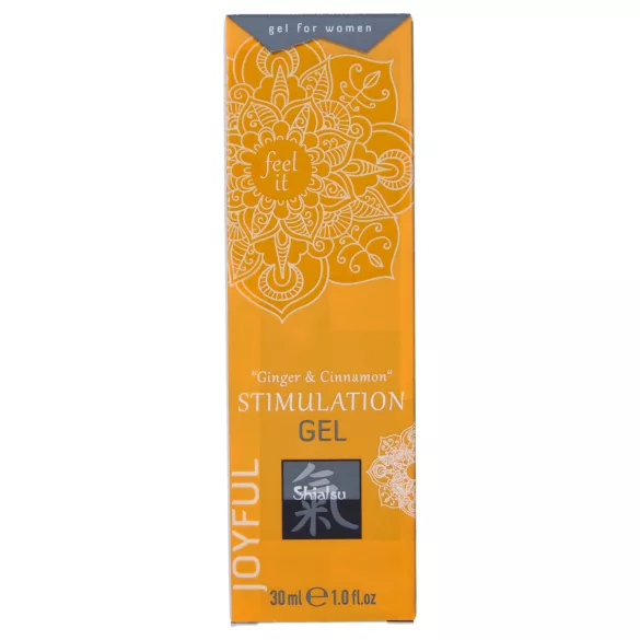 HOT Shiatsu - crema estimulante para mujeres - jengibre y canela 30ml