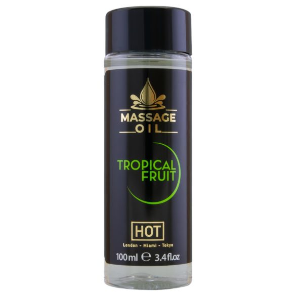 Aceite de Masaje HOT para Cuidado de la Piel - Frutas Tropicales (100ml)