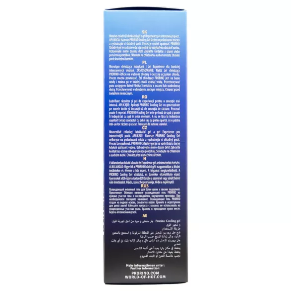 HOT Prorino - crema íntima efecto frío para hombre - 100 ml