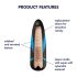 Inserto para Masturbador Satisfyer Sleeve Tornado Bliss