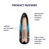 Satisfyer - masturbador sleeve Tornado Bliss - inserto reemplazable