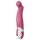 Satisfyer Petting Hippo - vibrador recargable impermeable silicona rosa