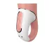 Satisfyer Master - vibrador recargable impermeable - color natural