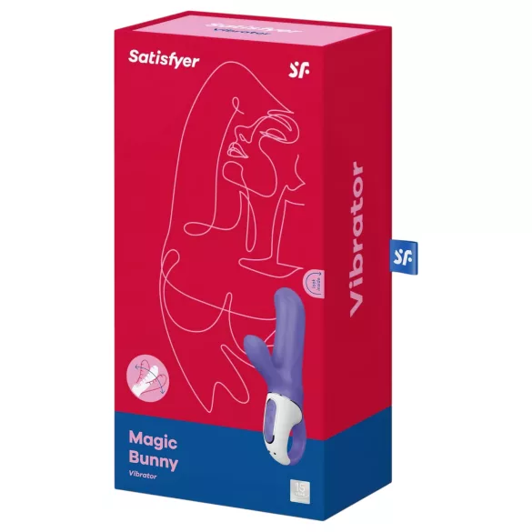 Satisfyer Magic Bunny - vibrador con estimulador de clítoris