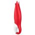 Satisfyer Power Flower - vibrador recargable e impermeable (rojo)