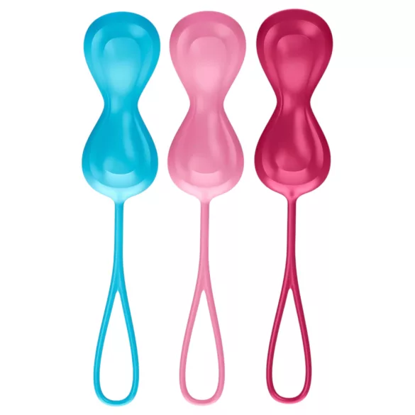 Satisfyer Power Balls - bolas chinas con peso móvil - set de 3 unidades
