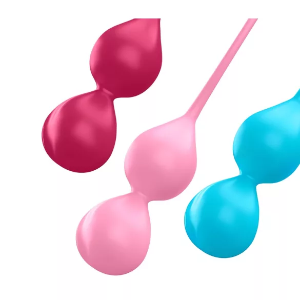 Satisfyer V Balls - bolas chinas dúo - set de 3 piezas