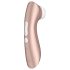 Satisfyer Pro 2+ - Vibrador estimulador de clítoris recargable (marrón)