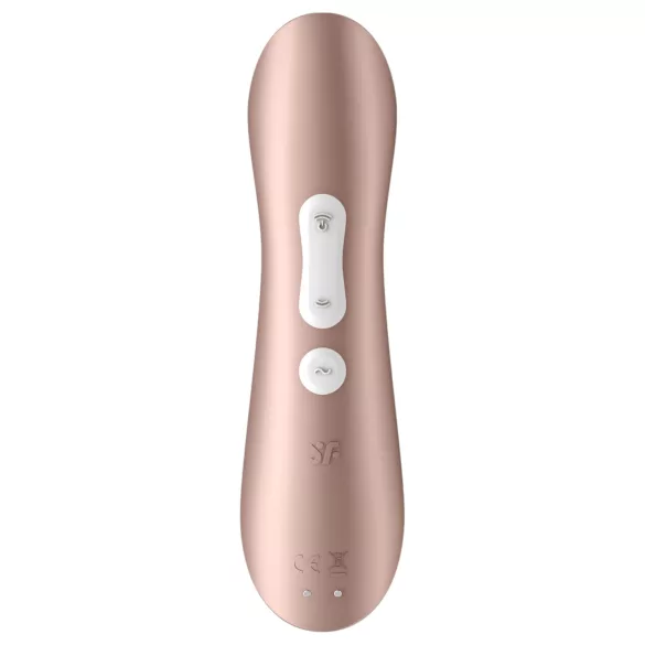 Satisfyer Pro 2+ - succionador de clítoris recargable - marrón