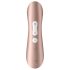 Satisfyer Pro 2+ - Vibrador estimulador de clítoris recargable (marrón)