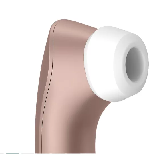 Satisfyer Pro 2+ - succionador de clítoris recargable - marrón