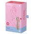 Satisfyer Pro 2+ - Vibrador estimulador de clítoris recargable (marrón)