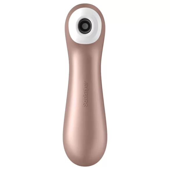 Satisfyer Pro 2+ - succionador de clítoris recargable - marrón