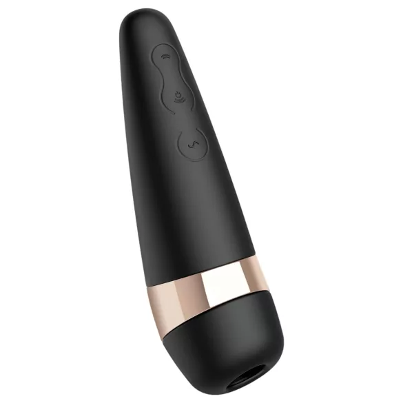 Satisfyer Pro 3+ - vibrador succionador de clítoris recargable e impermeable negro