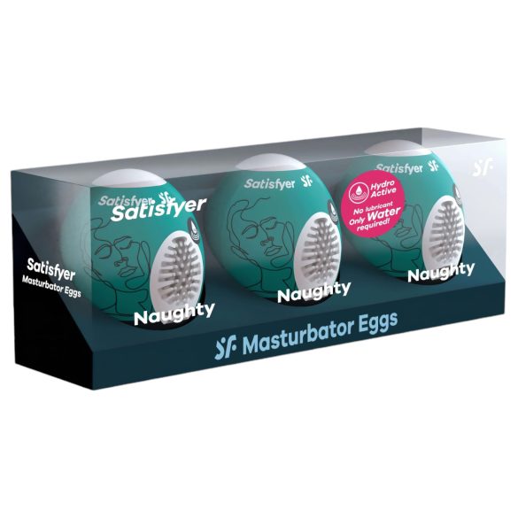 Satisfyer Egg Naughty - Set de Masturbadores (3 Piezas)