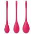 Satisfyer Yoni Power 1 - Juego de bolas de geisha - rojo (3 piezas)