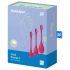 Satisfyer Yoni Power 1 - Juego de bolas de geisha - rojo (3 piezas)