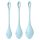 Satisfyer Yoni Power 2 - Juego de bolas de Geisha - azul (3 piezas)