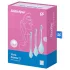 Satisfyer Yoni Power 2 - bolas chinas set 3 piezas - silicona azul