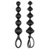 Satisfyer Love Beads - Set de Dildos Anales con Cuentas (Negro)