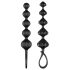 Satisfyer Love Beads - Set de Dildos Anales con Cuentas (Negro)